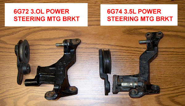 Power Steering Bracket Comparison